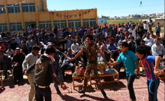 مدرسة مغير السرحان الاساسية للبنين تحتفل بذكرى معركة الكرامة